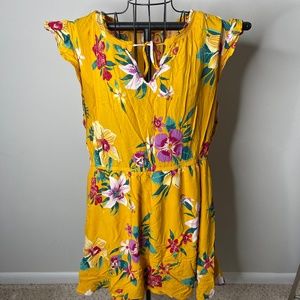 Yellow Flower Dress